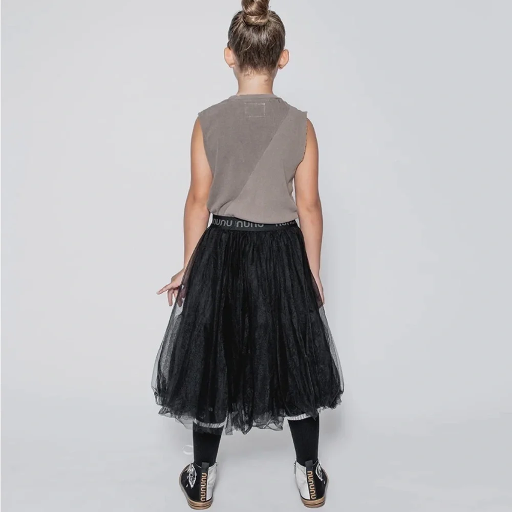 nununu Brown Sleeveless Shirt Control Freak” unisex